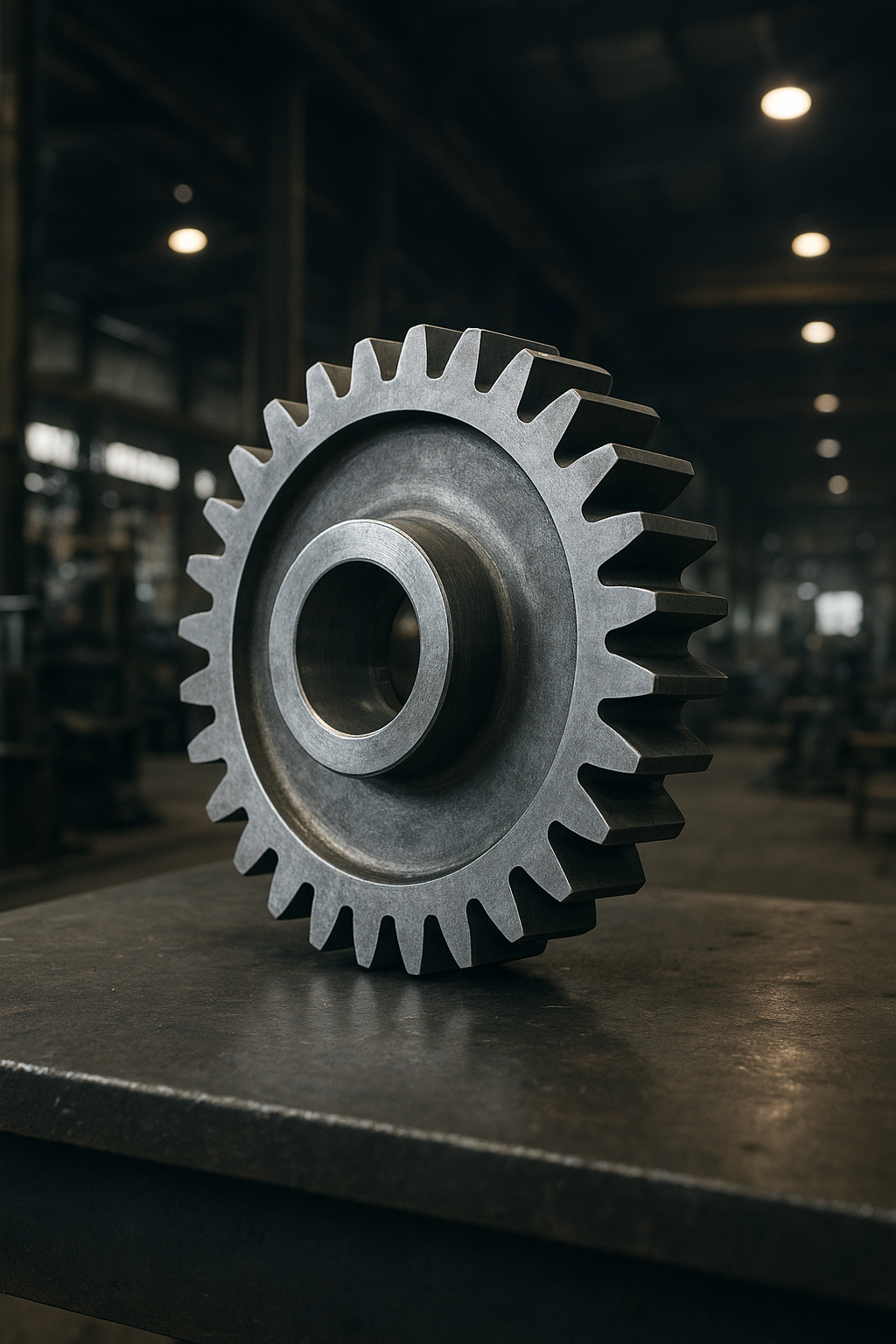 ホブスピンドルからアーバーまで、自社一貫製作による高精度実現